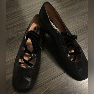 Beautifeel Lace Up Ballerina Flats size38
